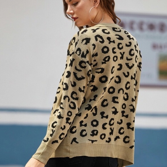 ❗️LAST ONE ❗️Leopard print pocket cardigan - Picture 6 of 8